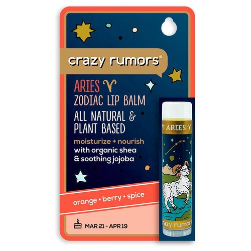 Бальзам для губ CRAZY RUMORS ZODIAC Овен 4,4 мл