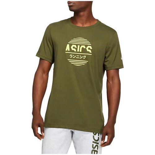 фото Футболка asics tokyo graphic japan tee размер s, белый