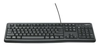 Logitech Keyboard K120 for Business клавиатура USB QWERTY Международный американский стандарт Черный 920-002479