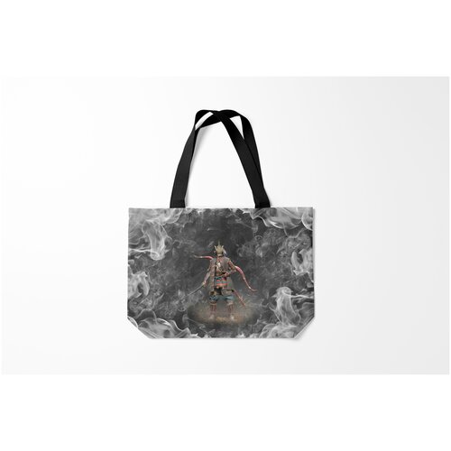 фото Сумка-шоппер / 46х35 см / геймерам / sekiro shadow die twice warrior shadows z burnettie