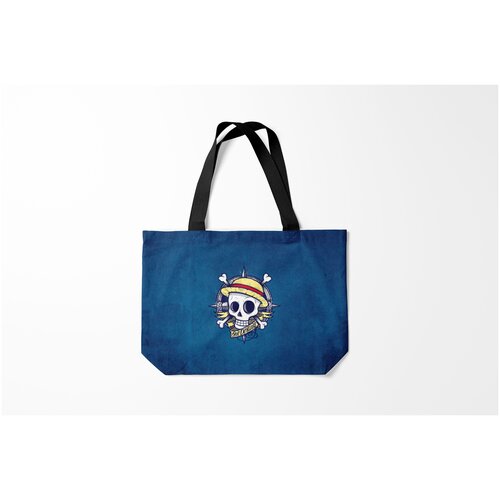 фото Сумка-шоппер / 46х35 см / аниме / one piece straw hat pirates burnettie