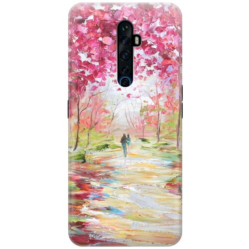 фото Re:pa накладка transparent для oppo reno2 z с принтом "весенняя роща"