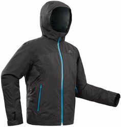 Куртка для мальч. для зимних походов водонепрониц. 3 в 1 8–14 лет SH500 X-WARM, размер: 14, цвет: Серый QUECHUA Х Decathlon