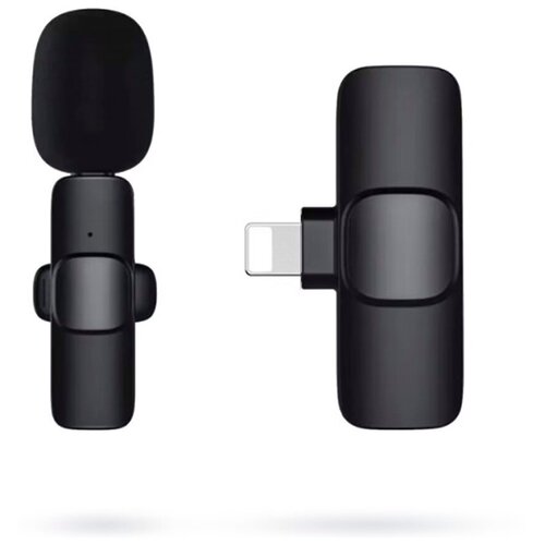 Беспроводной петличный микрофон Lightning с шумоподавлением для телефона смартфона iPhone Айфон iPod iPad компьютера MacBook 108200₽