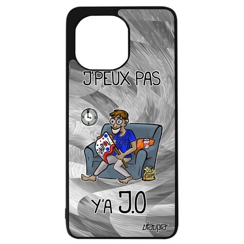 фото Противоударный чехол для мобильного // xiaomi mi 11 lite // "не могу - олимпийские игры!" повод крутой, utaupia, серый