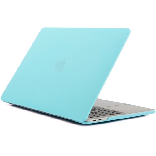 чехол для macbook air 13 2011–2017 пластик черная глянцевая Чехол PALMEXX MacCase для MacBook Air 13 (2010-2017) A1369, A1466 /матовый бирюзовый