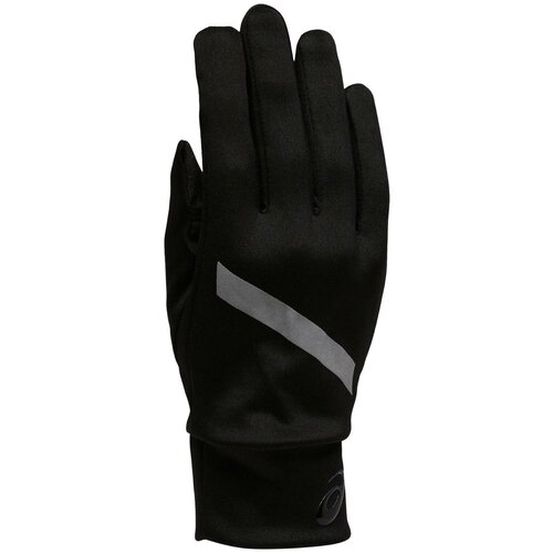 фото Перчатки беговые asics 2021-22 lite show gloves performance black (us:l)