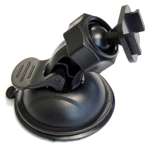 Крепление держатель для видеорегистратора на присоске, на шарнире