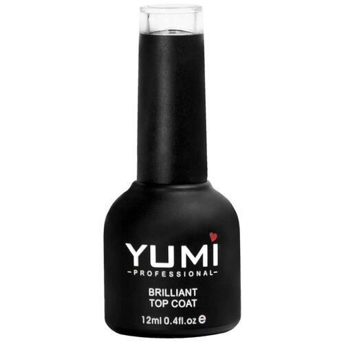 YMMY Professional Верхнее покрытие Brilliant Top Coat, прозрачный, 12 мл brigitte bottier верхнее покрытие 3d lens top coat прозрачный 12 мл