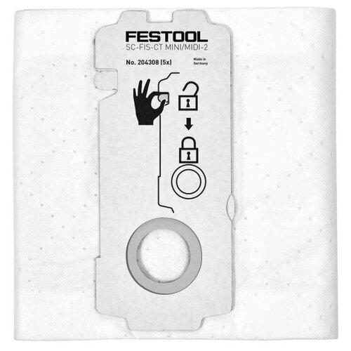 Мешки для пылесосов Festool Festool Мешок  пылесборник SC FIS  CT MINI/MIDI 2/5