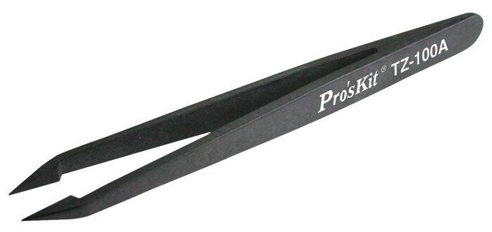 Пинцет ProsKit TZ-100A прямой остроконечный антистатический (115 мм.)