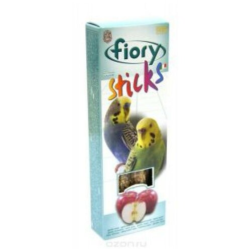 fiory sticks палочки для попугаев с яйцом 60 гр 10 шт Fiory Sticks палочки для попугаев, с яблоком 60 гр (10 шт)