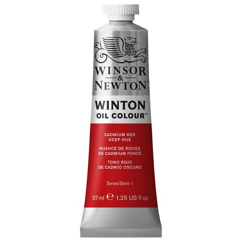 Winsor & Newton Краска масляная художественная Winton, 3 шт., насыщенно-красный кадмий