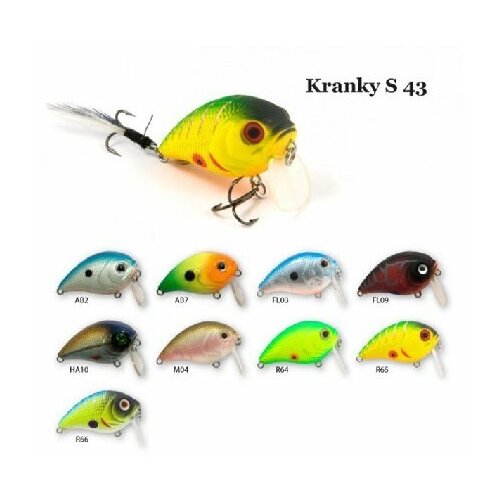 Raiden Воблер RAIDEN KRANKY (Длина (мм) 43; Вес (гр.) 7 / FL09)