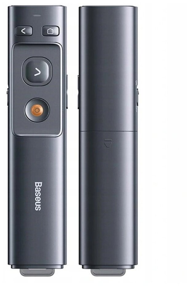 Беспроводной презентер Baseus Orange Dot Wireless Presenter Green Laser 200 m 250 mAh Cерый
