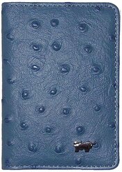 Визитница Braun Buffel BB 40400-125-040 OSTRICH голубая