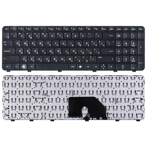 Клавиатура с рамкой для HP Pavilion dv6-6000, dv6-6b10er, dv6-6b03er, dv6-6b54er, dv6-6077er и др