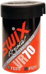 Фторовая мазь держания Swix Red +1/+3C фторовая, VR070, красный, 45 г