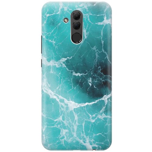 фото Gosso ультратонкий силиконовый чехол-накладка для huawei mate 20 lite с принтом "лазурный океан"