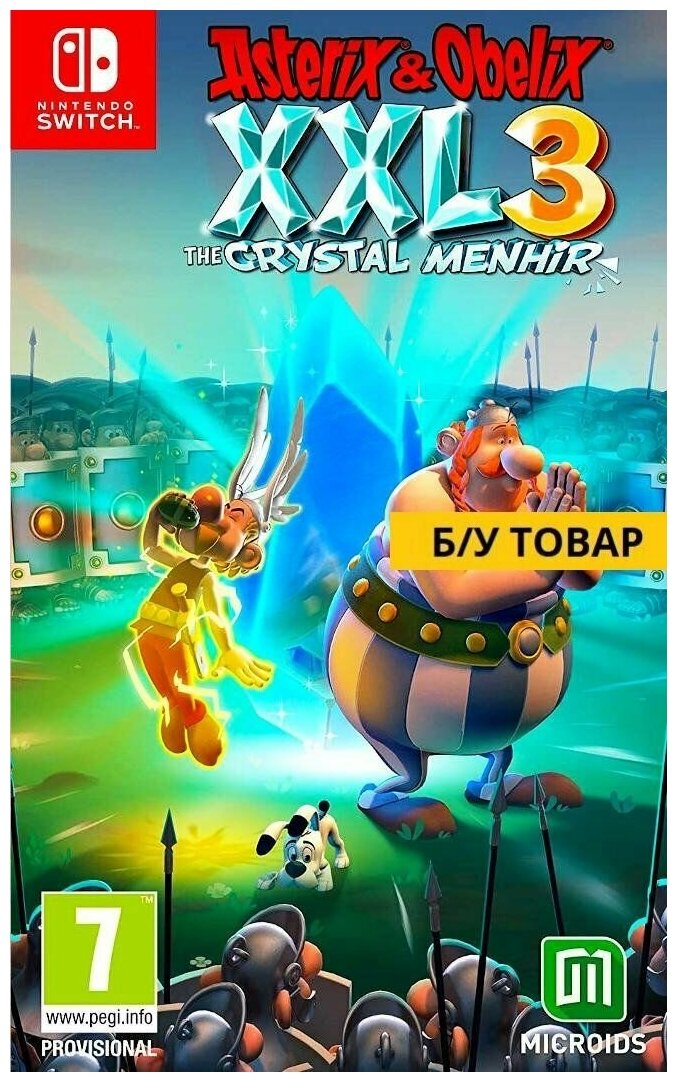 Игра Asterix & Obelix XXL3 : The Crystal Menhir (nintendo switch, английская версия)