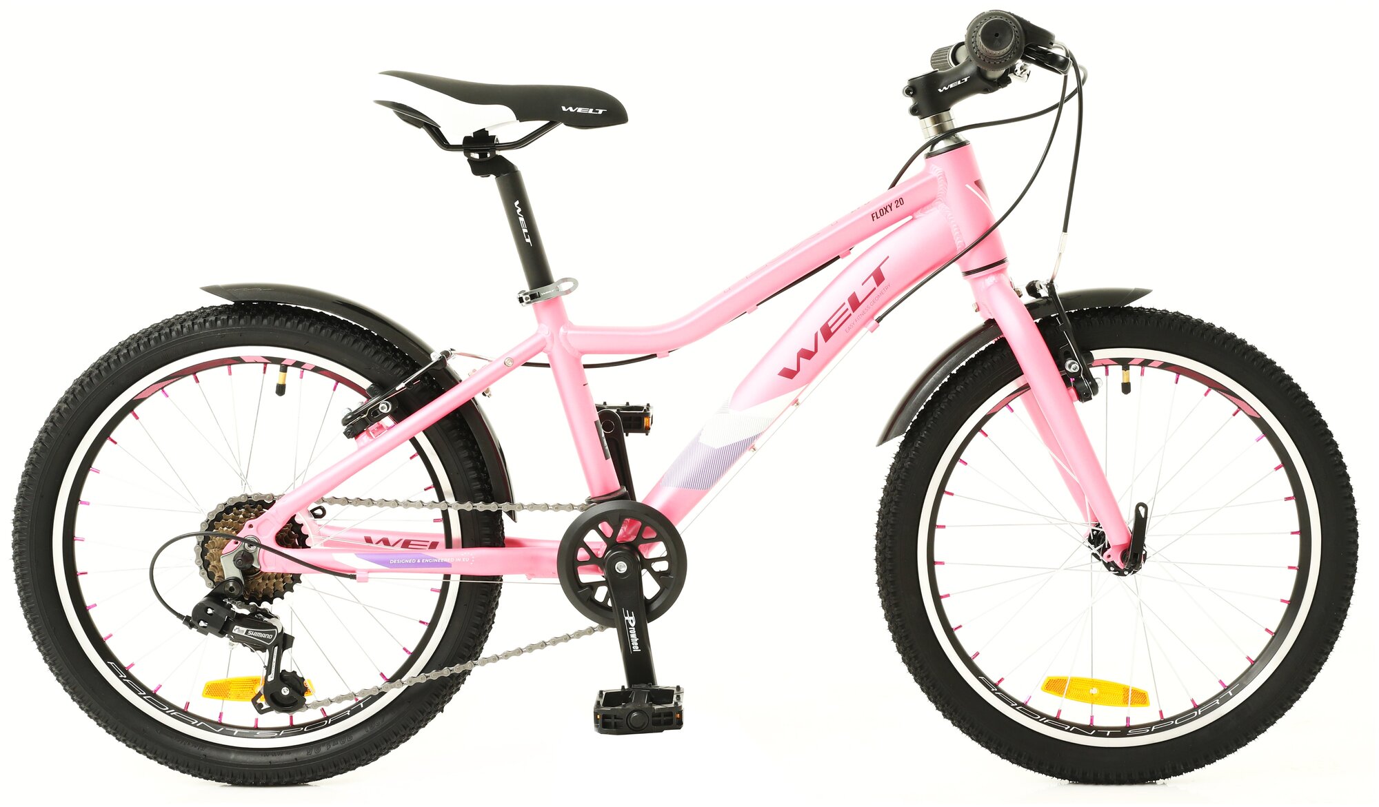 Городской велосипед Welt Floxy 20 Rigid (2022) pearl pink 11" (требует финальной сборки)