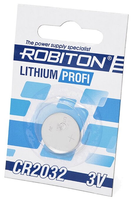 Батарейка ROBITON PROFI R-CR2032, 3 В BL1