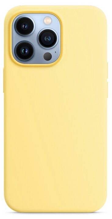 Чехол силиконовый для iPhone 13 Pro Желтый