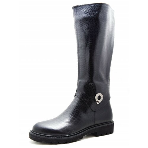 фото Kenka tas-551-65v детские сапоги черный искусственная кожа, размер 37