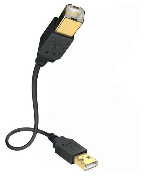 фото Кабель USB 2.0 Тип A - B Inakustik 01070002 Premium USB 2.0m