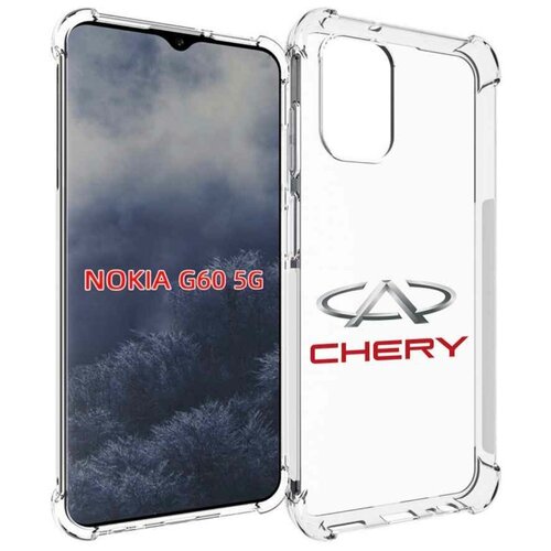 Чехол MyPads Chery-3 мужской для Nokia G60 5G задняя-панель-накладка-бампер чехол mypads citroen 3 мужской для nokia g60 5g задняя панель накладка бампер
