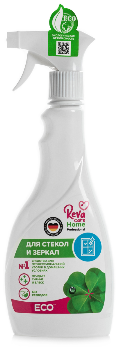 Home Professional чистящее экосредство для стекол и зеркал Reva Care