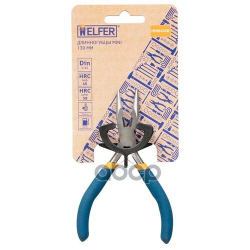 Длинногубцы 130 Мм HELFER арт HF004028 493₽