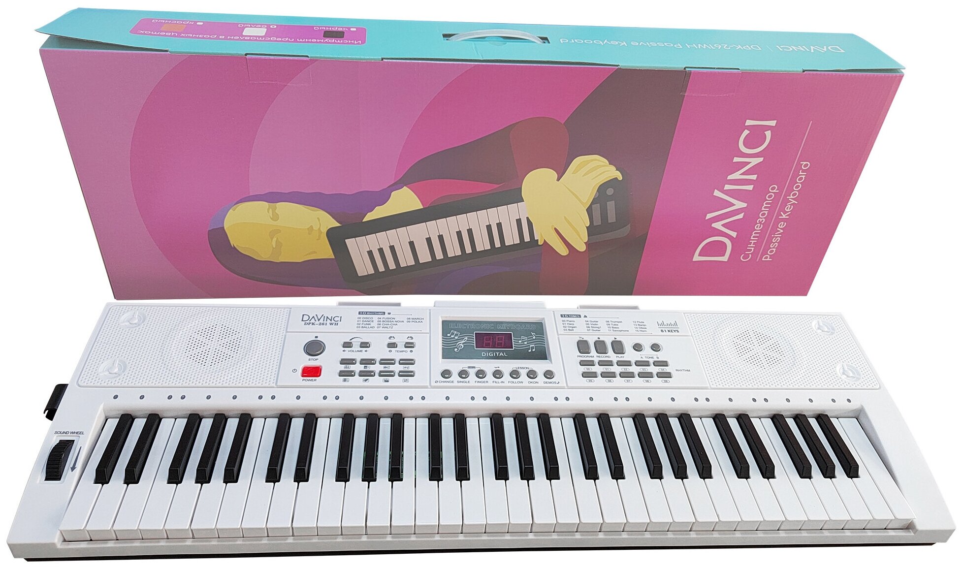 DAVINCI DPK-261 WH - синтезатор