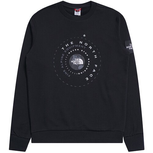 фото Толстовка the north face men's galahm graphic crew neck sweatshirt tnf black / m