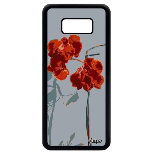 фото Простой чехол на телефон // galaxy s8 plus // "цветы" аромат природа, utaupia, серый