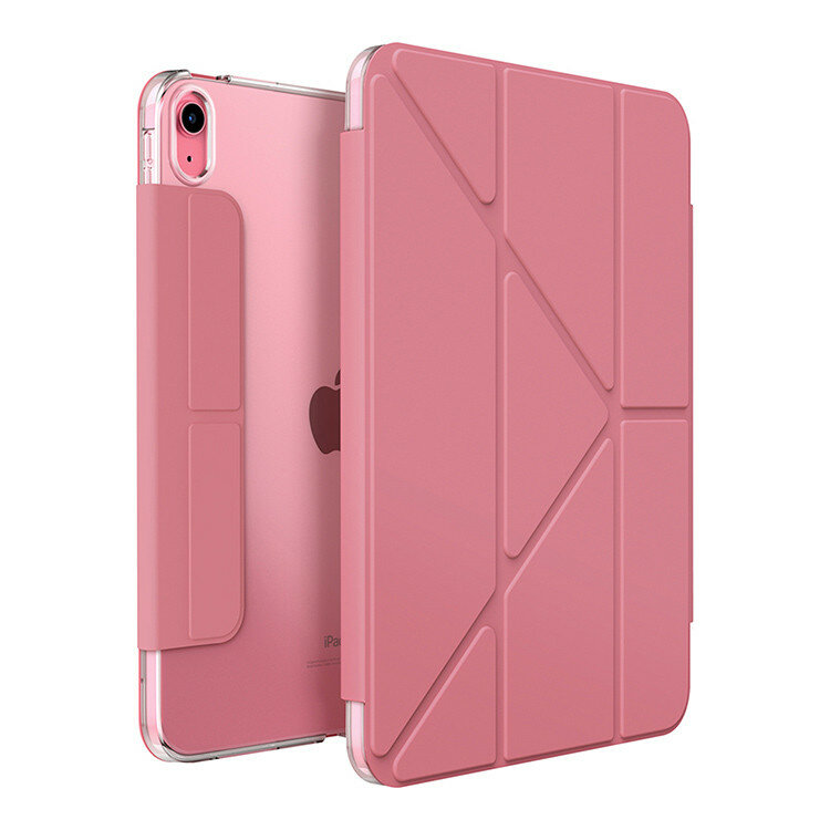 Чехол Uniq CAMDEN для iPad 10 (2022) цвет розовый (ROUGE PINK)