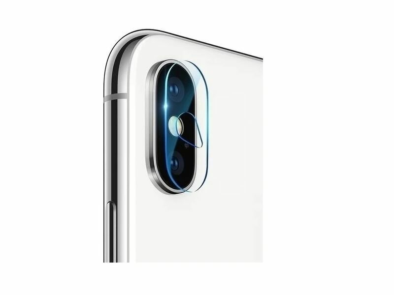 Защитное стекло Baseus для камеры iPhone X/XS 0.2mm - Прозрачное (SGAPIPHX-AJT02)