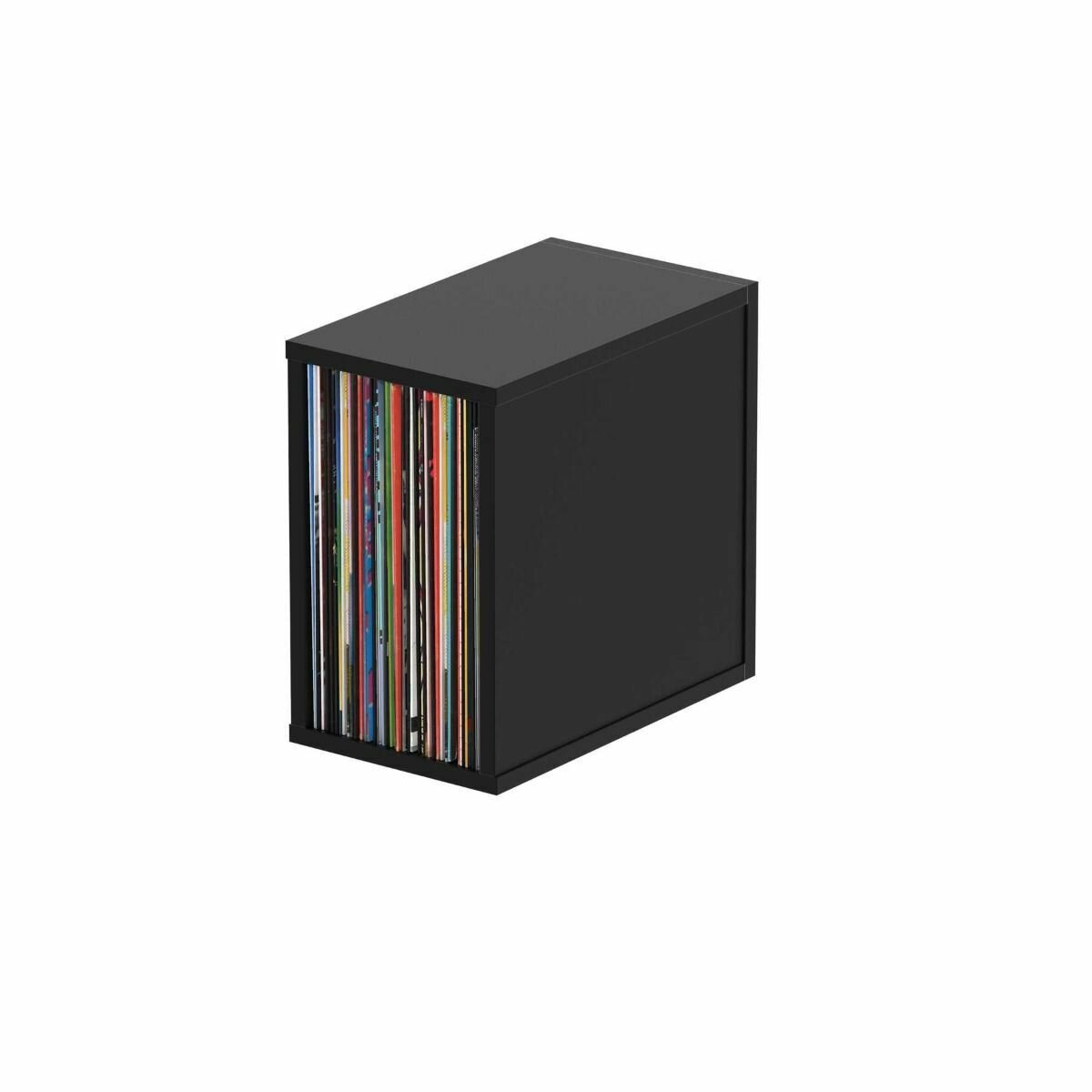 Система хранения виниловых пластинок до 55 шт х 12" - Glorious Record Box Black 55
