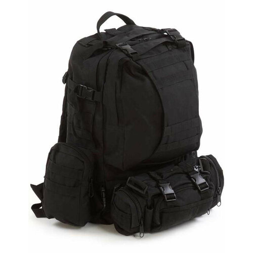 huntvp тактический рюкзак molle охотничий рюкзак gear assault pack 45l расширяемый уличный рюкзак черный Тактический рюкзак Assault-3D NBG (35-50 л) (CH-016)