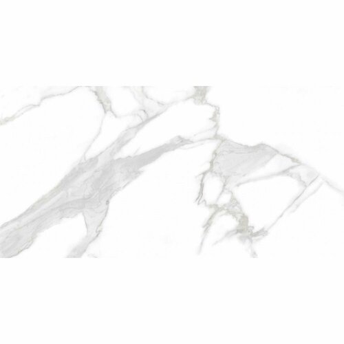 Керамогранит Italica German Statuario Diva Silver Matt+Carving 60x120 см (1.44 м2) белый