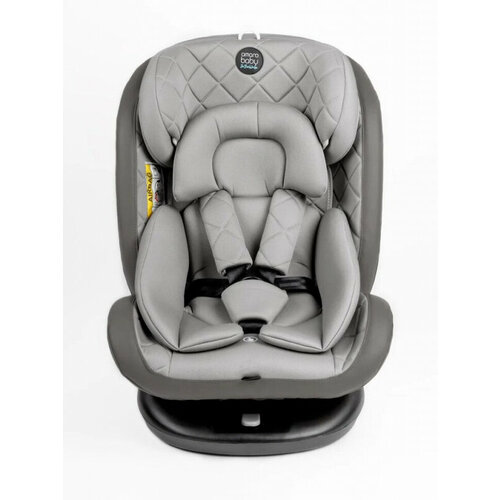 Автокресло AMAROBABY AMARO-2003-BrSe Brilliant ISOFIX класс D (группа 0+/1/2/3) серый