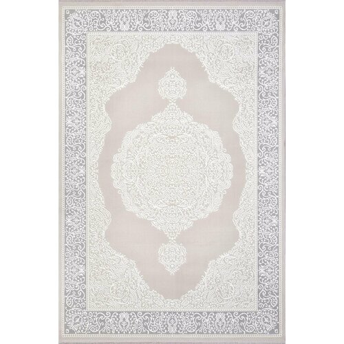 Ковер MODA 1386A K.GRI COKME / K. GRI COKME в гостиную в дом в зал в квартиру в комнату в спальню 0.8 x 1.5 м.