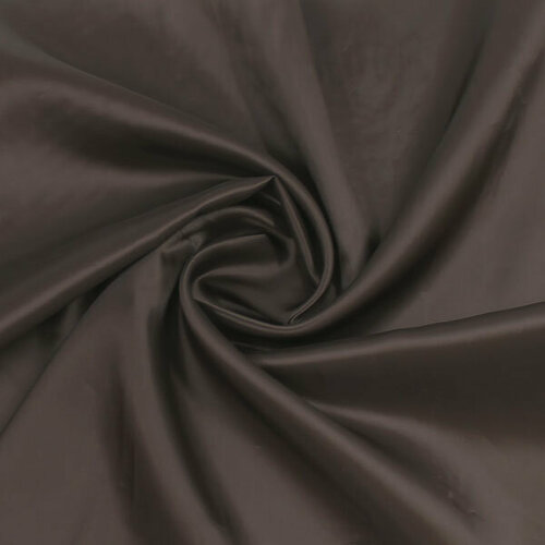 Подкладочная ткань темно-коричневая 1,0х1,4м 100 % % вискоза, плотность 86 гр/м2