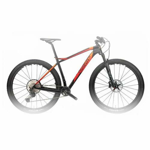 фото Велосипед wilier 101x nx 1x12, fox 32 fs sc (2023) m, черный/оранжевый