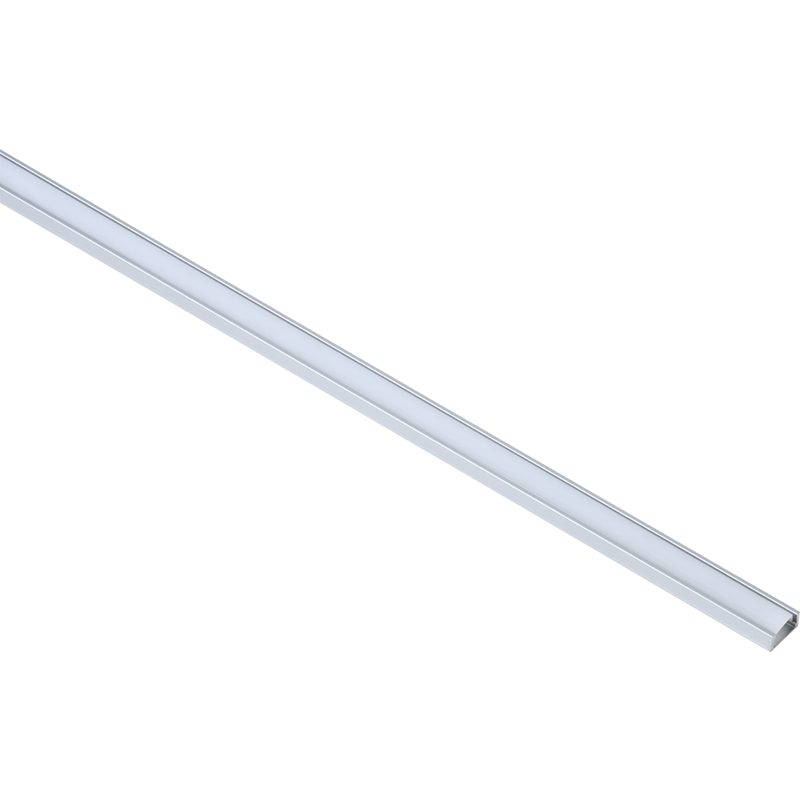 Профиль алюм. для светодиод ленты 1607 накладной прямоуг 2м с комплектом аксессуаров опал IEK