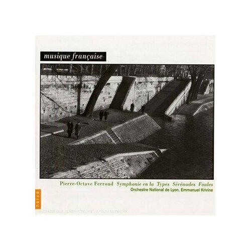 AUDIO CD FERROUD / SYMPHONY IN A & - Krivine, Orchestre National De Lyon