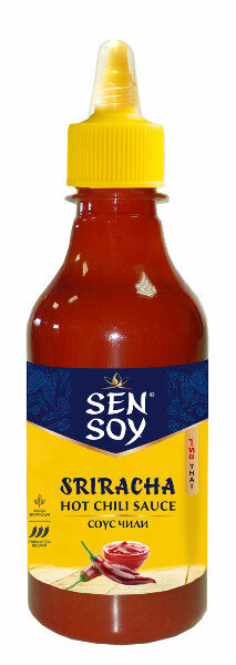 Sen Soy cоус острый "Шрирача/Chili Shriracha Sauce", 310 гр