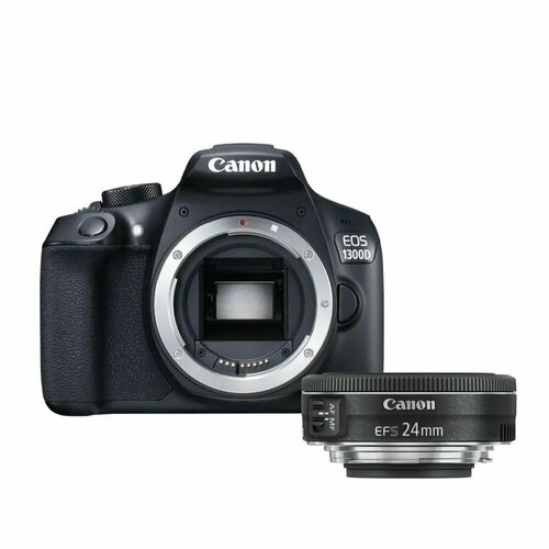 Фотоаппарат Canon 1300D kit EF-S 24mm f28 STM 4399900₽