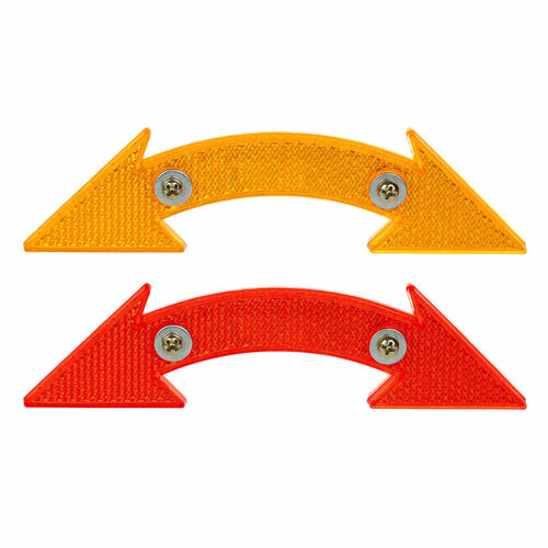 SILAPRO Катафот для спиц 11см пластик 3 штуки 400₽