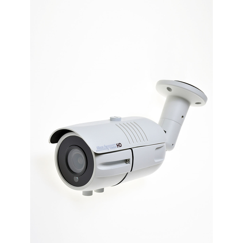 Уличная IP-камера видеонаблюдения 2Мп на кронштейне, с PoE, вариофокальным объективом и встроенной ИК-подсветкой до 40 м. MicroVision MV-IP2054BP (2.8-12мм)